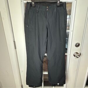Roxy Women's Black Snowboarding Skiing Pants Size Medium